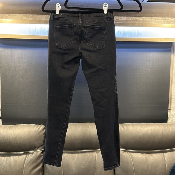 WHBM jeggings black size zero worn 3-4 times. - Picture 3 of 4